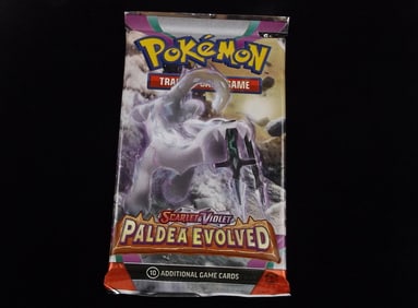 New Sealed Paldea Evolved Pokemon TCG Card Pack
