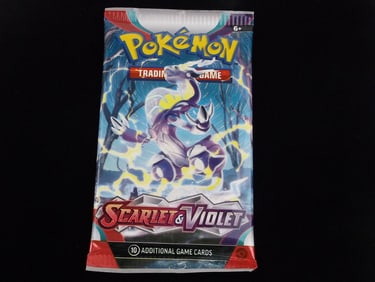New Sealed Scarlet Violet Pokemon TCG Card Pack