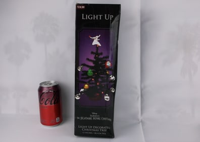 New In Box Disney Nightmare Before Christmas Tree With Zero