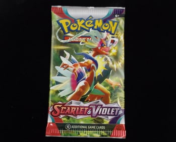 New Sealed Scarlet Violet Pokemon TCG Card Pack