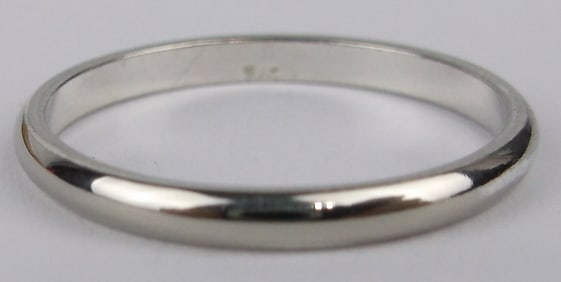 New Vintage Sterling Silver Band Ring 6