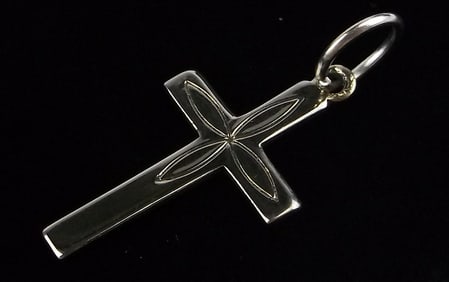 Mint Vintage Sterling Silver Cross Pendant