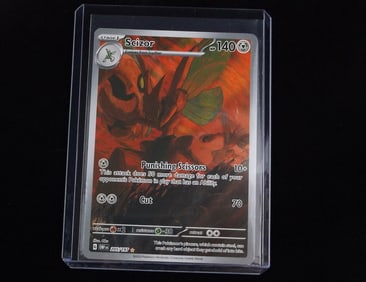 Mint 2023 Pokemon Scizor Special Illustration Secret Rare