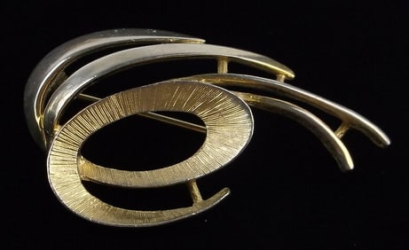 Gorgeous Vintage 1960s Coro Craft Brooch