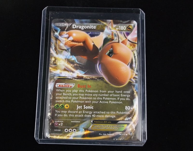 NM 2014 Pokemon Dragonite EX Ultra Rare Bust In: q A Genuine Pokemon TCG Card in the listed condition in title, all are unplayed