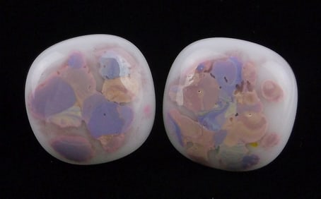 New Vintage Murano Art Glass Earrings