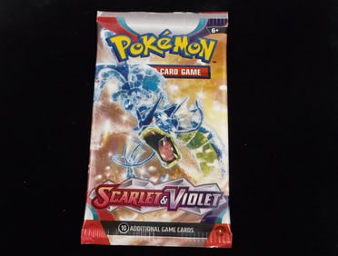 New Sealed Pokemon TCG Pack Scarlet & Violet