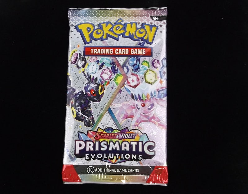 New Pokemon Sealed TCG Prismatic Evolutions Card Pack (1 of 1)