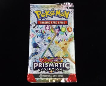 New Pokemon Sealed TCG Prismatic Evolutions Card Pack