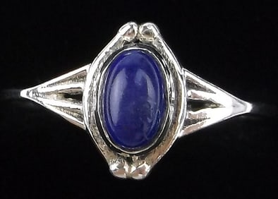 New Sterling Silver Lapis Lazuli Ring 7