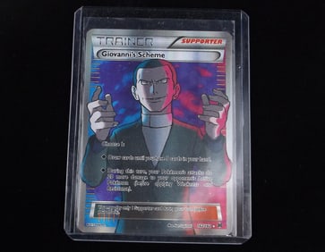 2015 Pokemon Giovannis Scheme Full Art Ultra Rare