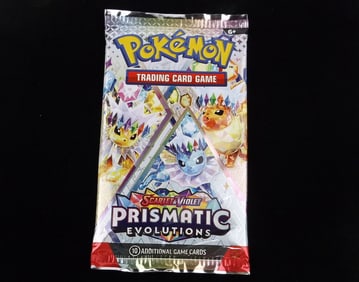 New Pokemon Sealed TCG Prismatic Evolutions Card Pack
