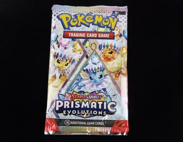 New Pokemon Sealed TCG Prismatic Evolutions Card Pack