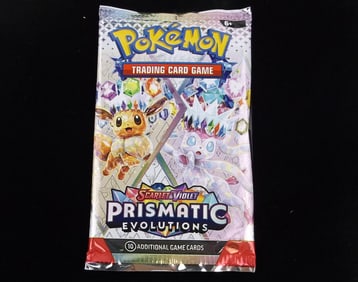 New Pokemon Sealed TCG Prismatic Evolutions Card Pack
