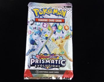 New Pokemon Sealed TCG Prismatic Evolutions Card Pack