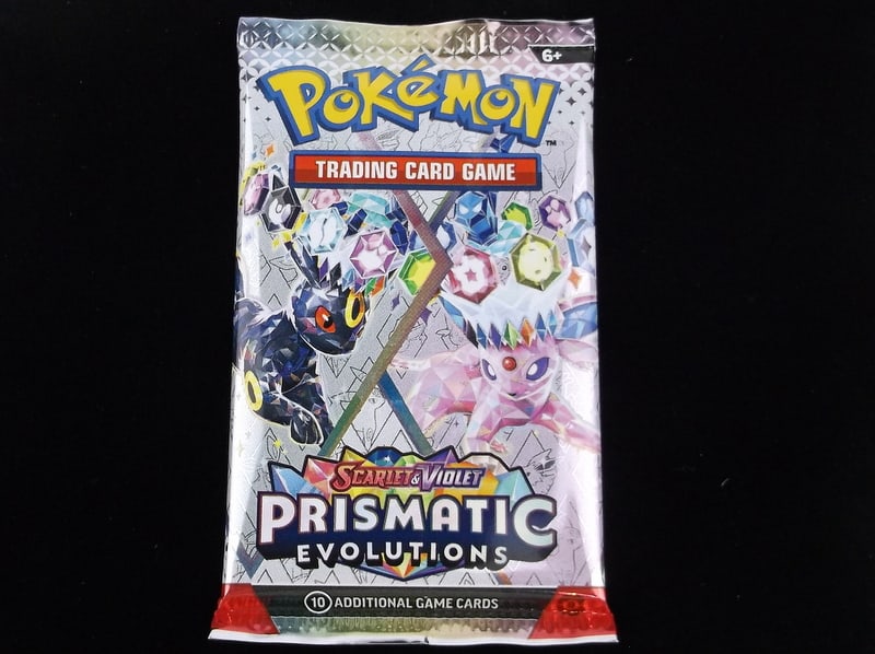 New Pokemon Sealed TCG Prismatic Evolutions Card Pack (1 of 1)