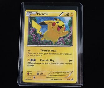 EX-NM 2015 Pokemon Pikachu Black Star Promo Holo