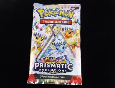 New Pokemon Sealed TCG Prismatic Evolutions Card Pack