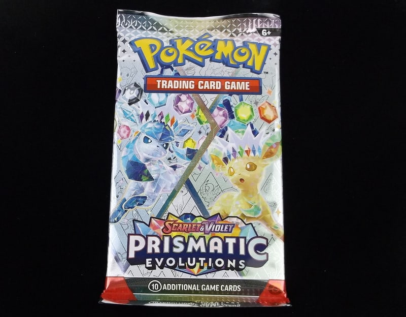 New Pokemon Sealed TCG Prismatic Evolutions Card Pack (1 of 1)