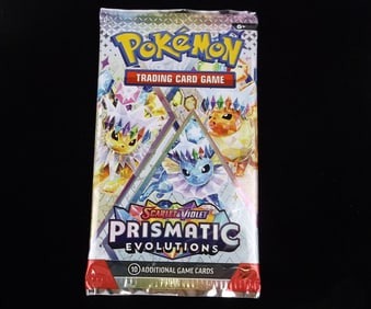New Pokemon Sealed TCG Prismatic Evolutions Card Pack