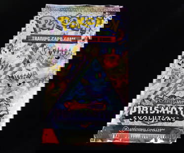 New Pokemon Sealed TCG Prismatic Evolutions Card Pack: Pokemon New Sealed Never Weighed or Searched straight from a sealed box pack
