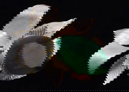 Stunning Vintage Cerrito Rhinestone Flower Brooch: excellent condition