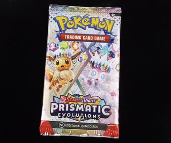 New Pokemon Sealed TCG Prismatic Evolutions Card Pack