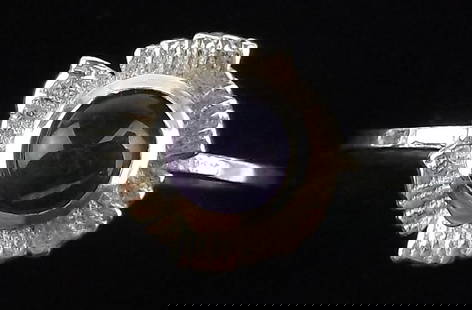 New Sterling Silver Amethyst Flower Ring 7: Solid Sterling Silver Guaranteed, in Brand New Never Worn Condition.