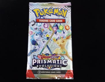 New Pokemon Sealed TCG Prismatic Evolutions Card Pack