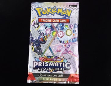 New Pokemon Sealed TCG Prismatic Evolutions Card Pack