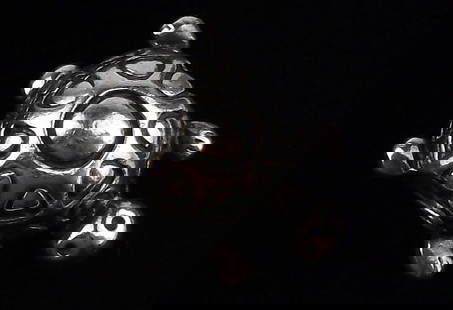 Mint Vintage Pandora Sterling Silver Turtle Brooch: Guaranteed Solid 925 Sterling Silver, in Excellent Condition