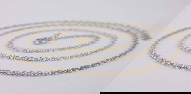 Stunning 1970s Sterling Silver Helix Rope Chain Necklace 20.5": Guaranteed Solid 925 Sterling Silver, in Excellent Condition
