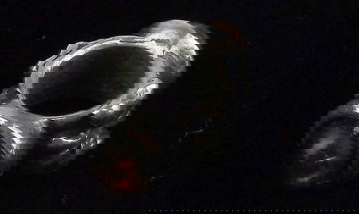 Mint Pandora Sterling Silver Amber Charm Bead: Guaranteed Solid 925 Sterling Silver, in Excellent Condition