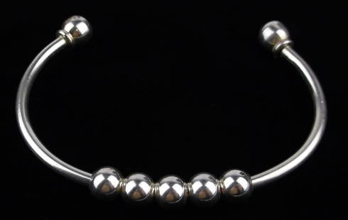 Mint Vintage Thick Heavy Sterling Silver Cuff Bracelet 7-8": Guaranteed Solid 925 Sterling Silver, in Excellent Condition