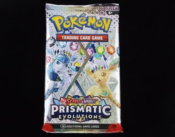 New Pokemon Sealed TCG Prismatic Evolutions Card Pack