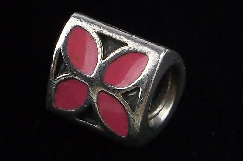 Mint Vint Pandora Sterling Silver Butterfly Charm Bead: Guaranteed Solid 925 Sterling Silver, in Excellent Condition