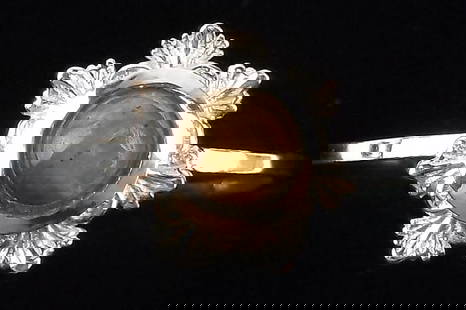 New Sterling Silver Tigers Eye Snowflake Ring 9: Solid Sterling Silver Guaranteed, in Brand New Never Worn Condition.