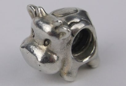 Mint Vintage Pandora Sterling Silver Cow Charm Bead