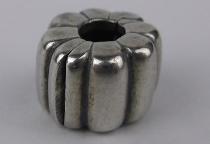 Mint Pandora Sterling Silver Charm Bead