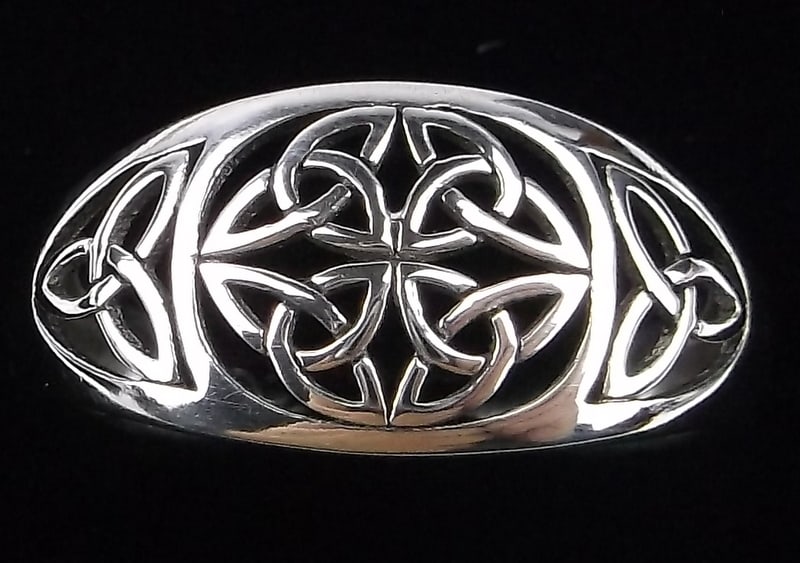 Mint Vintage Sterling Silver Keltic Ring 7 (1 of 3)