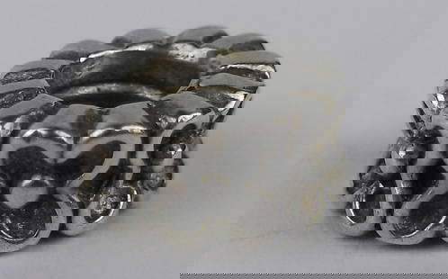 Mint Vintage Pandora Sterling Silver Flower Charm Bead: Guaranteed Solid 925 Sterling Silver, in Excellent Condition