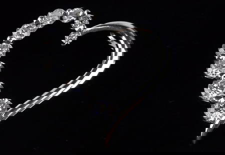 New Vintage Sterling Silver Heart Pendant: Solid Sterling Silver Guaranteed, in Brand New Never Worn Condition.