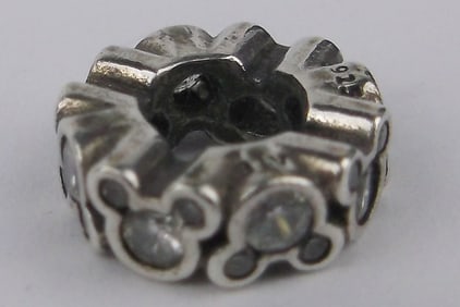 Mint Pandora Disney Sterling Silver Mickey Mouse Charm Bead