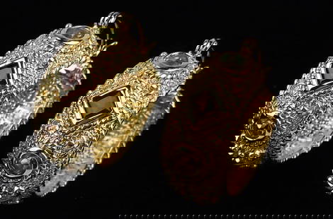 New Big Boxed Gold Over Sterling Amethyst Earrings Designer: Solid Sterling Silver Guaranteed, in Brand New Never Worn Condition.