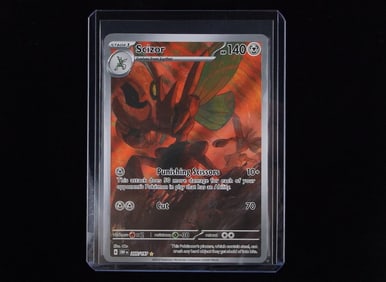 Mint 2023 Pokemon Scizor Special Illustration Ultra Rare Card