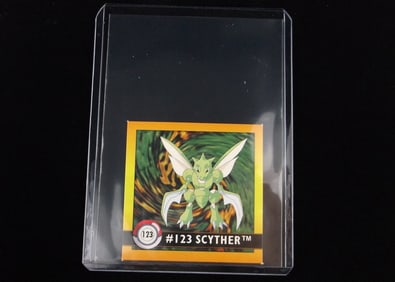 Mint Pack Fresh Vintage 1999 Pokemon Nintendo Scyther Card