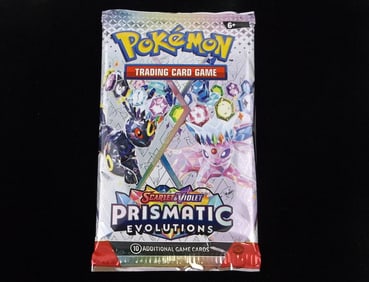 New Pokemon Sealed TCG Prismatic Evolutions Card Pack