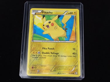 NM-M 2012 Pokemon Pikachu Reverse Holo Card