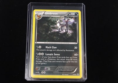 Mint 2016 Pokemon Umbreon 3 ORBS Black Star Promo Holo Rare