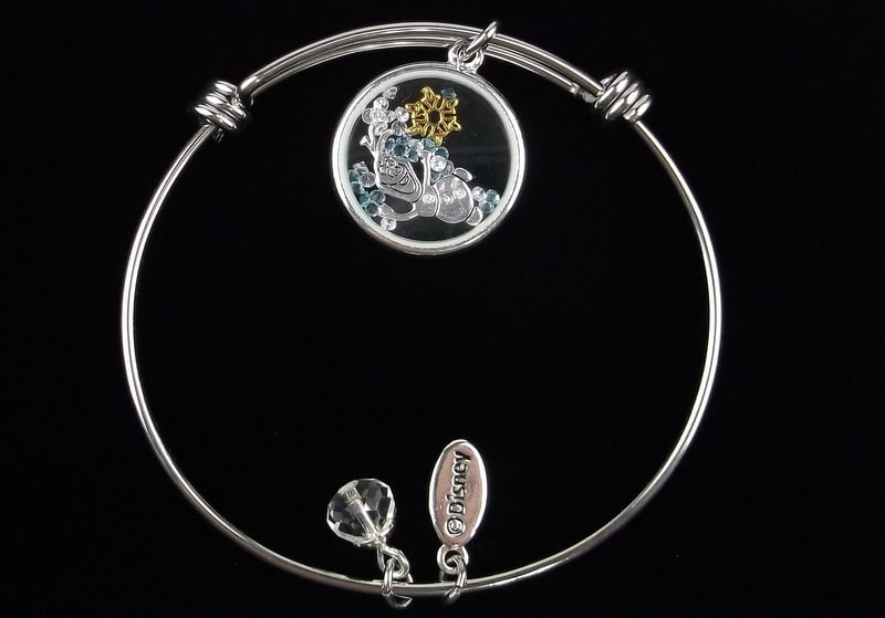 New Boxed Disney Frozen Olaf Snowman Bracelet $60: new condition